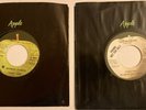 Yoko Ono 2 Apple Records promo singles WOMAN POWER & NOW OR NEVER Lennon Beatles