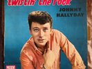 LP 33T  Johnny Hallyday – Twistin' The Rock / 1962, LANGUETTE Glacée Recto-Verso
