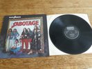 Black Sabbath - Sabotage UK 1975 1st NEMS 9119 001 Hard Rock Mis-Spelling LP