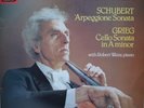 SCHUBERT GRIEG Cello Sonatas Paul Tortelier Robert Weisz EMI HQS 1398 LP