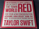 Taylor Swift Rare Red ACMA Vinyl Promo 2012 Limited 2LP