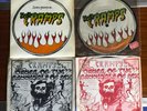 4 RARE Mint CRAMPS 45 SINGLES Faster Pussycat PSYCHOBILLY Live PEPPERMINT LOUNGE