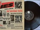 Guns N' Roses Lies Uncensored Nude Inner Geffen Records GNR Vinyl LP 1988 EX+