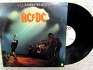 VINYL RECORD ALBUM,AC/DC-LET THERE BE ROCK,SD 36-151,DOG EAT DOG,1977