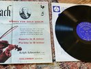 Bach, Works For Solo Violin, Very Rare LP, 1953 original, VG