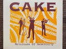 Cake Motorcade Of Generosity Black LP 12” Vinyl Record 2008 Upbeat Records