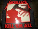 Metallica Kill Em All Megaforce Silver Label MRI 069 1st record album lp metal