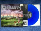 Megadeth “Youthanasia” Orig 1994 UK Gatefold BLUE VINYL Lp + Promo cards/mail 