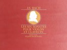 BACH 6 sonatas violin harpsichord SUK - RUZICKOVA French BoxSet 2LP ERATO  Mint