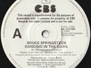 BRUCE SPRINGSTEEN 45: DANCING IN THE DARK/PINK CAD. AUSSIE CBS 223189 NM/NM '84