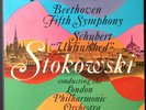 LEOPOLD STOKOWSKI 5th SYMPHONY 8 UNFINISHED SCHUBERT LONDON EXC VINYL LP 174-15
