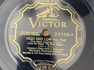 78 RPM WARING'S  PENNSYLVANIANS- High and low - Dancing in the dark VICTOR 22708