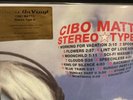 CIBO MATTO  #’d Edition stereo type A turquoise COLORED VINYL  2 lp new FREE