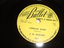 J.D. HORTON- BULLET 78 RPM #350- CADILLAC BLUES/ WHY DON'T YOU LET ME BE- SLEEVE