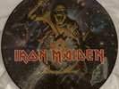 IRON MAIDEN PIECE OF MIND PICTURE DISC VINYL LP RECORD EMI CAPITOL ORIG 1983 NM
