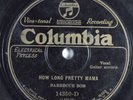 Blues 78 BARBECUE BOB How long Pretty Mama COLUMBIA 14350-D HEAR 45