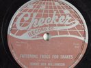 Blues 78 SONNY BOY WILLIAMSON Fattening Frogs For Snakes CHECKER 864 V+ HEAR 216