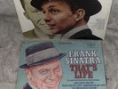 FRANK SINATRA THAT'S LIFE VINYL LP 1967 Red Vinyl & Greatest Hits Vol 2- EX++