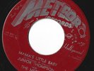 Rockabilly-Junior Thompson on Meteor 5029-Mama's Little Baby/Raw Deal- LISTEN