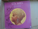 Etta James At Last Cadet VINYL LP AUTOGRAPHED