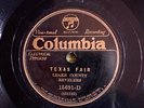 Columbia 15691D Leake County Ramblers TEXAS FAIR    78 rpm COUNTRY EE+ 1930 rare