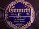 Gennett 5453 WOLVERINES (Bix) Oh Baby /COPENHAGEN  78 rpm jazz  1924 EE-/V+