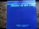 Quango & Zunie Music Is My Life x2 Vinyl Records Ex Con Promo Rare