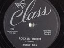 Rock & Roll 78 BOBBY DAY Rock-In Robin CLASS 229 E HEAR 157