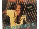 Jimmy Buffett Floridays LP With Hype Sticker 1986 MCA Original Insert Sleeve