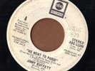 JIMMY BUFFETT - He Went To Paris - ABC 70s pop rock PROMO 45