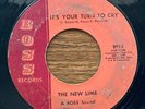 THE NEW LIME: It's Your Turn To Cry 45 Boss garage rock MP3 hear
