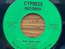 THE TORKAYS: Why Baby Why 45 Cypress Florida garage soul MP3 hear