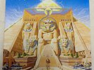 IRON MAIDEN Powerslave 1984 EMI – POWER 1 UK Original LP Textured Sleeve vinyl