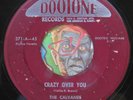 HEAR Calvanes 45 Crazy Over You / Don't Take Your Love DOOTONE R&B doo wop ORIG
