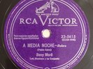 Beny More A Media Noche Bolero Desdichado RCA Victor 23-5615 Latin 78RPM E+ HEAR