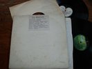 THE BEATLES THE WHITE ALBUM EMBOSSED NUMBERED RARE HYPE STICKER 3 ERRORS