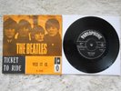 THE BEATLES ULTRA  RARE SP NORWAY TICKET TO RIDE R5265    ORIGINAL 65