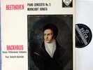 Backhaus; Schmidt-Isserstedt. Beethoven (Piano concerto 3). Decca SXL 2190 wb NM