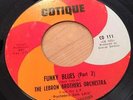 THE LEBRON BROTHERS ORCH[FUNKY BLUES PART II]MINT BOOGALOO LATIN SOUL 45 Cotique