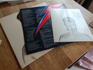David Bowie LP Aladdin Sane UK RCA 1st Press & FAN CLUB INSERT SNOW WHITE COVER