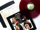 ORIGINAL 1971 RED VINYL THE BEATLES LET IT BE LP APPLE JAPAN RARE