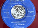 JAZZ R&B 45 King Pleasure - Exclamation Blues / Moody Mood  PRESTIGE Red Wax