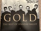 Spandau Ballet Gold Signed 12’ Vinyl. Gary Kemp, Martin Kemp, Tony Hadley