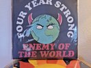 Four Year Strong Enemy of the World Yellow Orange Galaxy Vinyl  #1 of  100