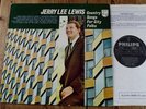 Jerry Lee Lewis: Country Songs For City Folks UK Philips Stereo LP 1970 - Signed