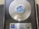 Platinum Album The Fixx Reach The Beach MCA Records RIAA