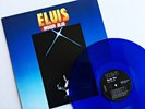 ELVIS PRESLEY - MOODY BLUE LP BLUE VINYL EX/EX