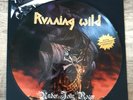 RUNNING WILD UNDER JOLLY ROGER PICTURE LP 1987 US PRESS  LIMITED EDITION  RAR