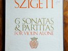 Bach: Sonatas & Partitas For Solo Violin - Joseph Szigeti **Vanguard ED1 3LP**