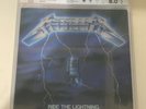 AAGS 8.0 Metallica Ride the Lightning 1st Press 1984 Megaforce MERCH MAILER